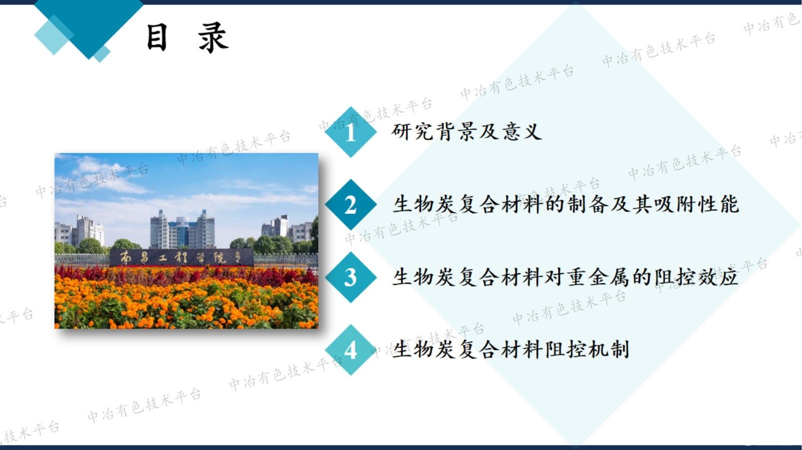 生物炭阻控稀土礦區重金屬污染效應及機制研究